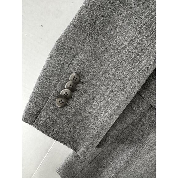Suit Supply Lazio Suit Size 38 US Grey Perennial Tailored Fit Wool NWT $673 - Picture 7 of 16